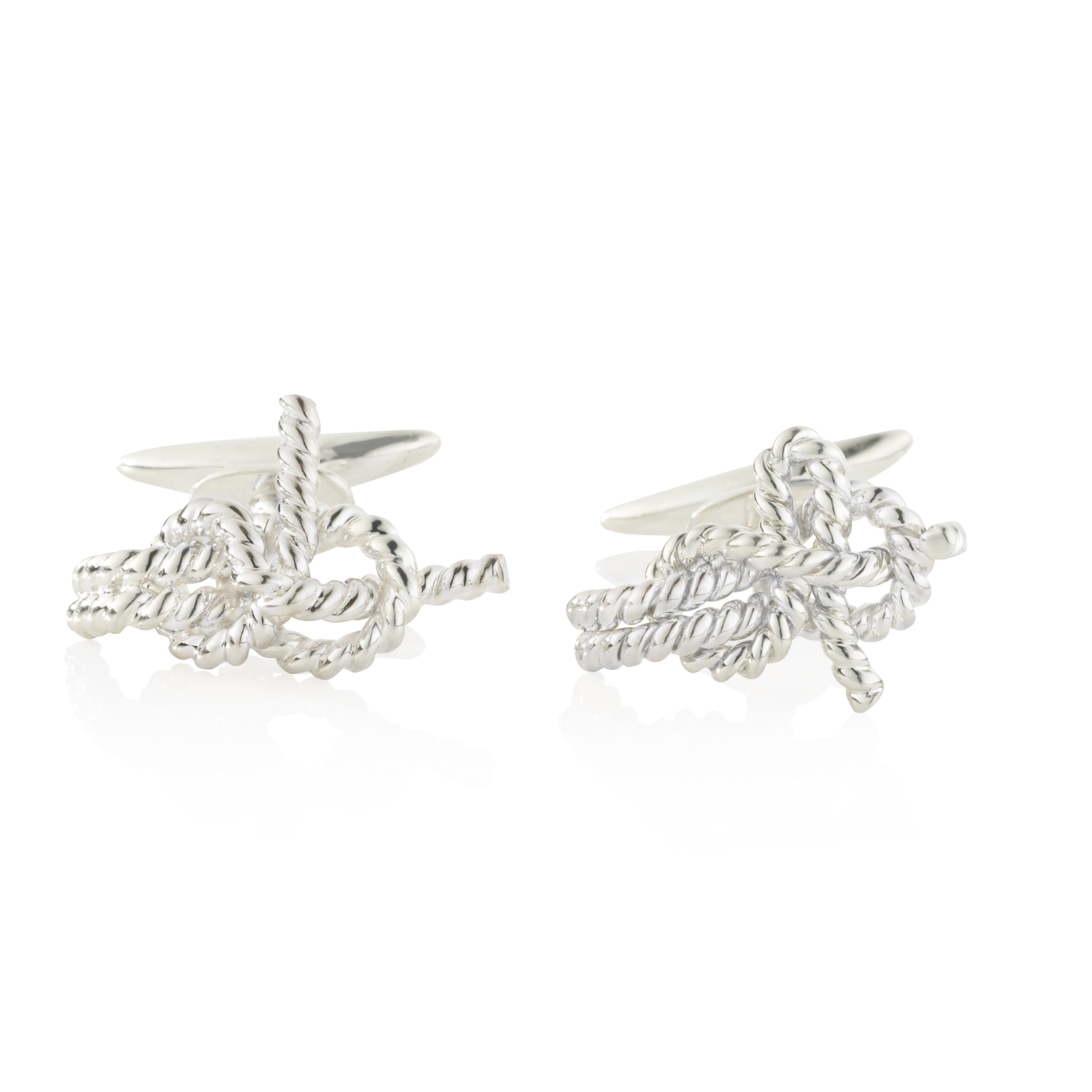 Nauti Cufflinks in Silver