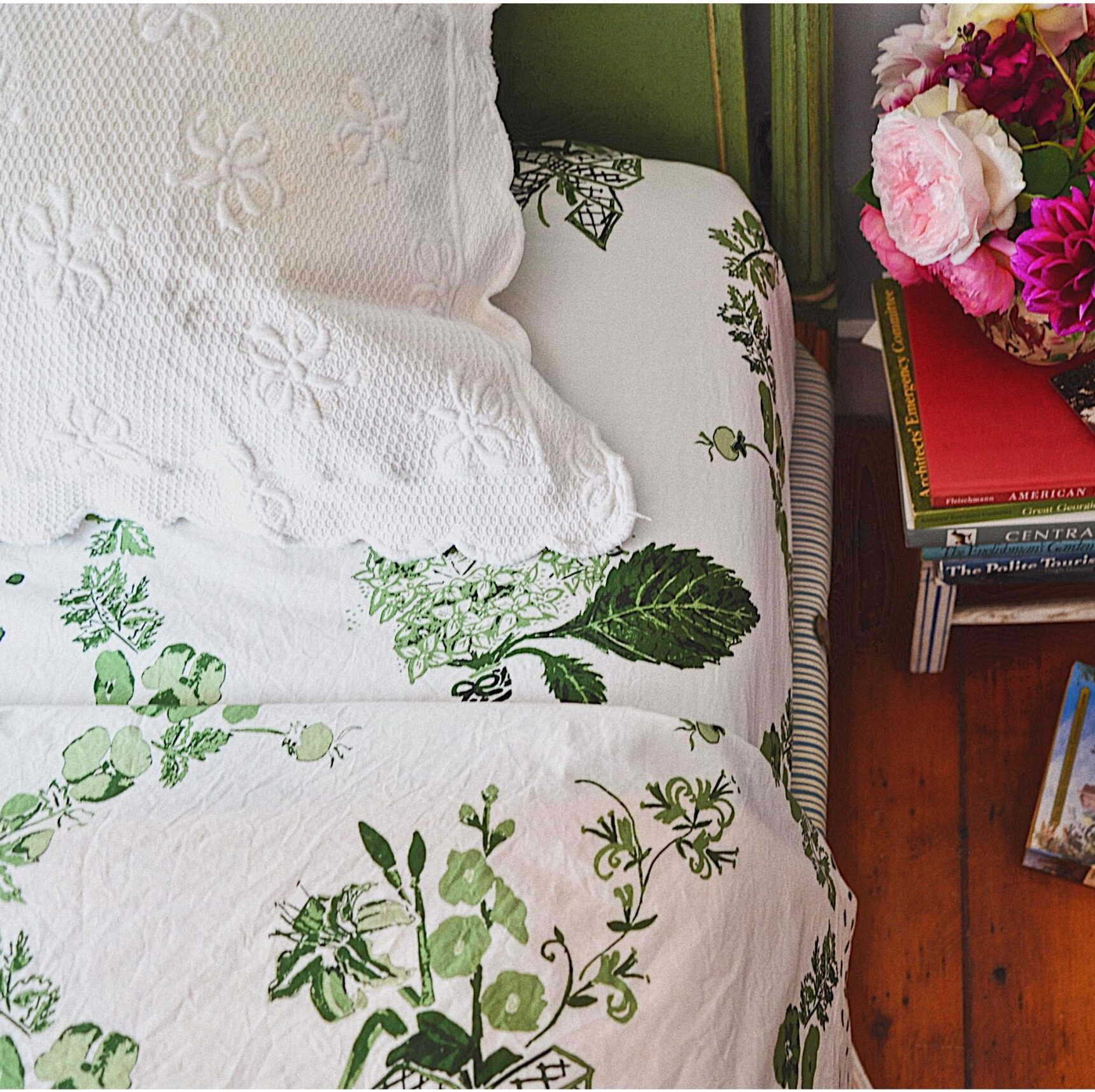 Lamartine Garden – Racing Green Bed Linens