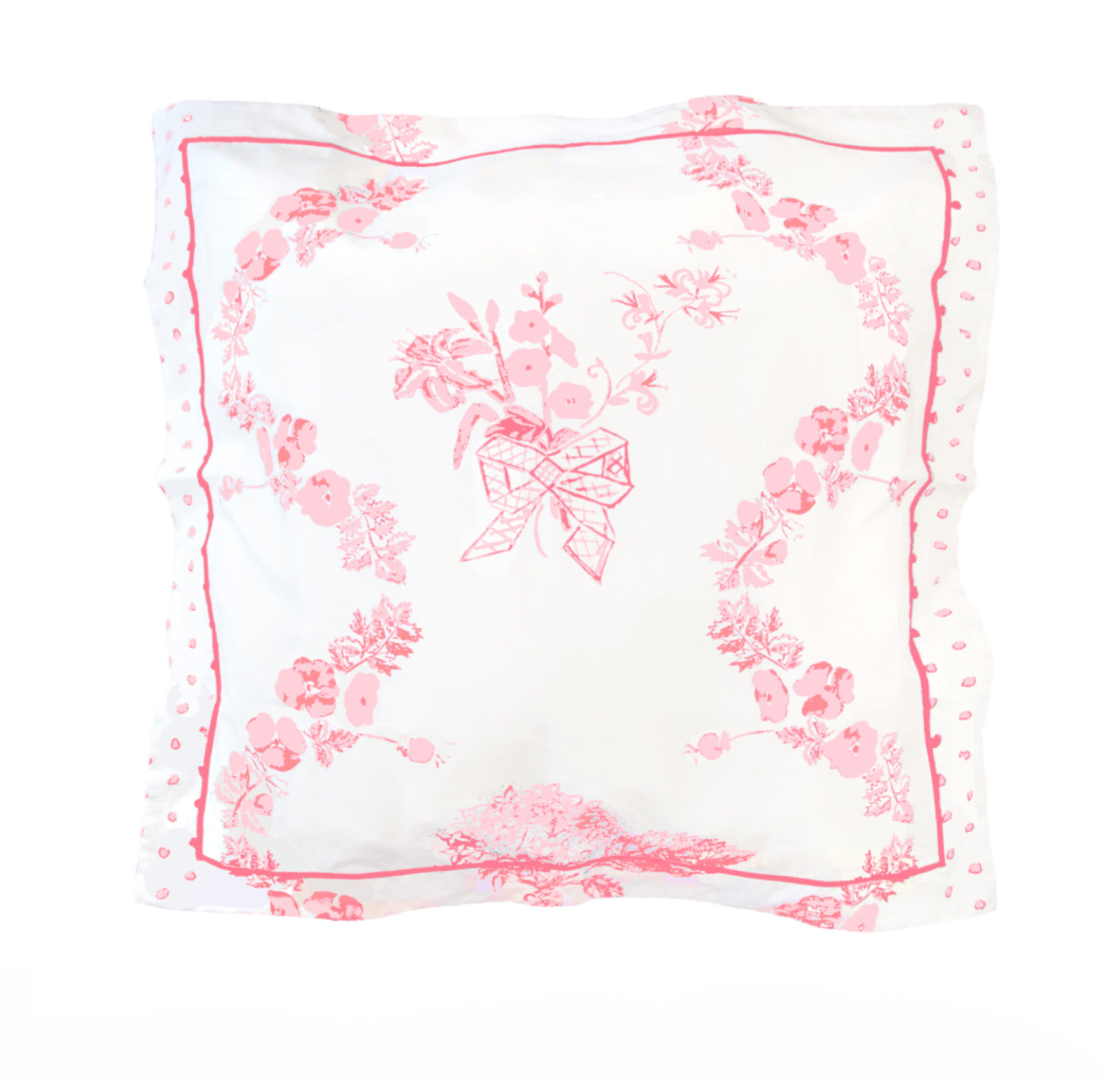 Lamartine Garden – Conch Pink Bed Linens