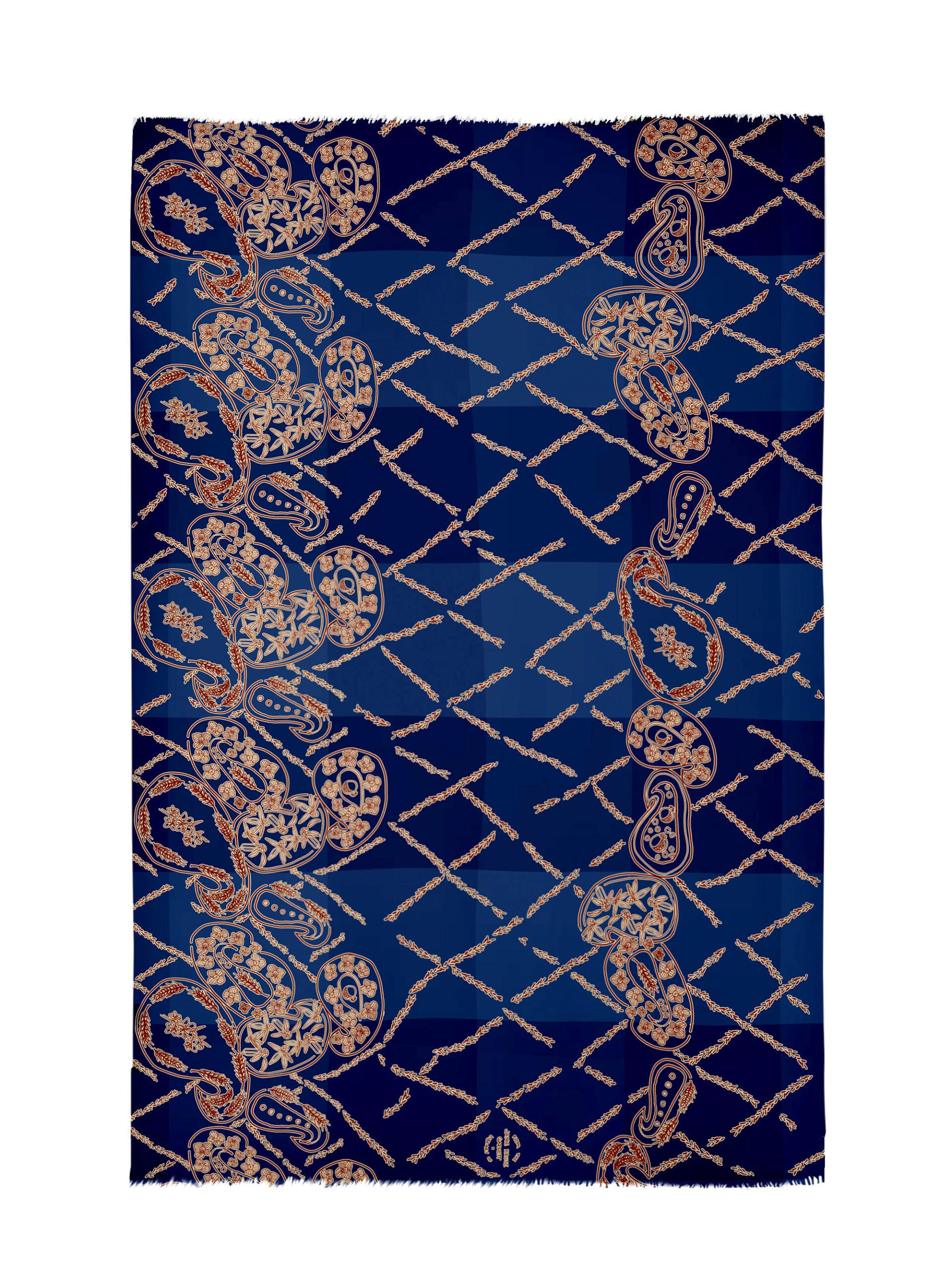 Navy “Talismanic Paisley” 215 – 1st Edition